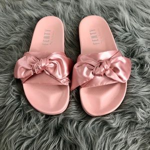 FENTY Puma satin slides